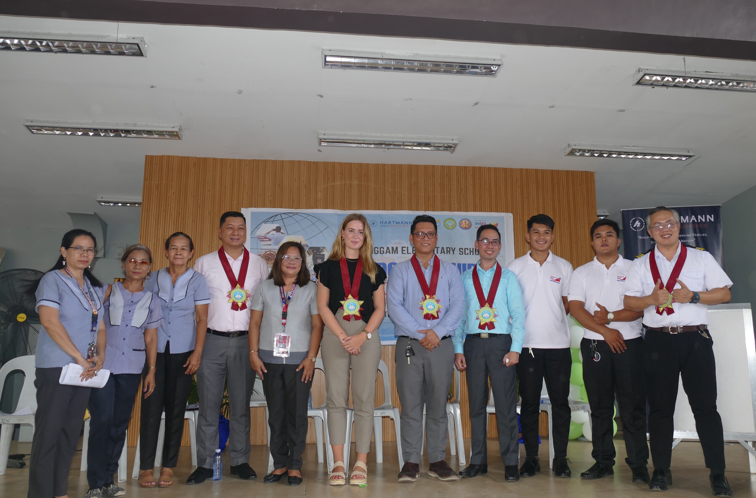  LES Launching Ceremony with Hartmann Crew Philippines